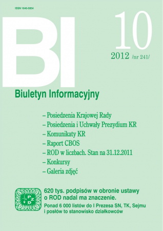 Biuletyn Informacyjny 10/2012