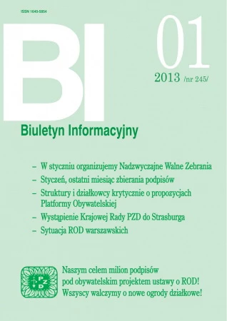 Biuletyn Informacyjny 01/2013