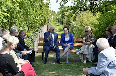 Spotkanie Pani Premier z działkowcami