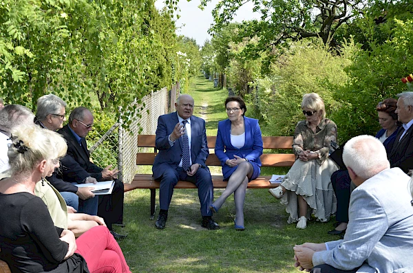 Spotkanie Pani Premier z działkowcami