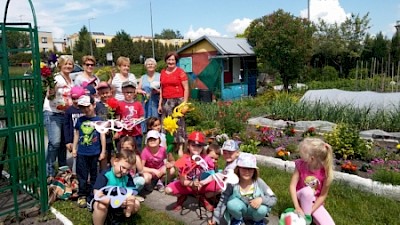 Dzień Dziecka w Rodzinnym Ogrodzie Działkowym "Kolejarz" w Chełmie