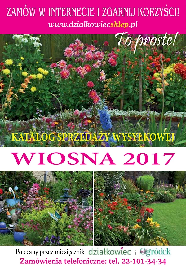 Katalog Wiosna 2017 wydawnictwa "działkowiec"