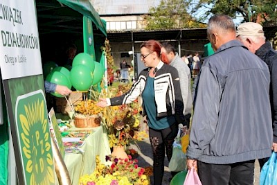 VIII Jesienny kiermasz ogrodniczy w Końskowoli