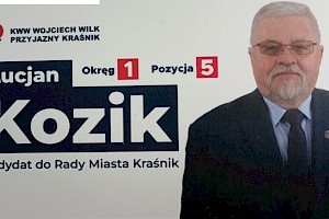 Lucjan Kozik - Prezes Zarządu ROD Północ w Kraśniku