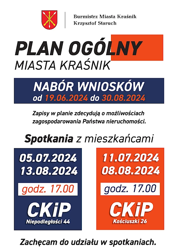 Miasto rozpoczyna prace nad projektem Planu Ogólnego